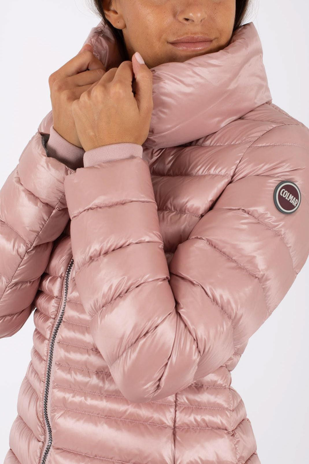 Piumini Donna Colmar Piumino Lungo Rosso Giacche Piumini Piumini