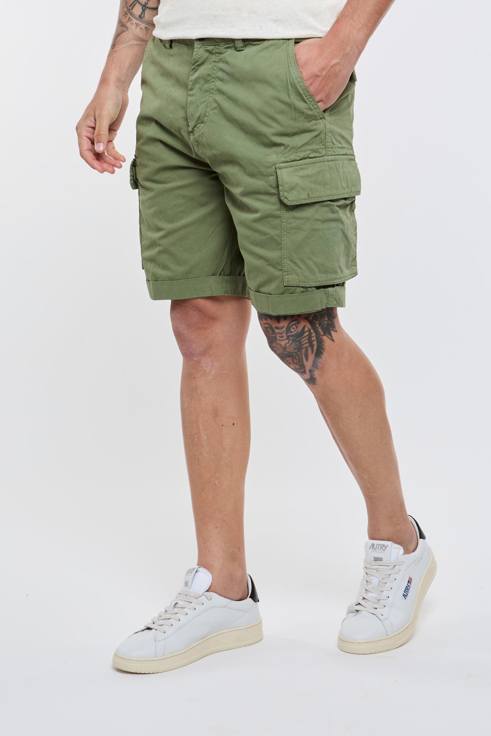 Cargo Abbinamento Pantaloncini Verdi Clark Bermuda Cargo Ryan