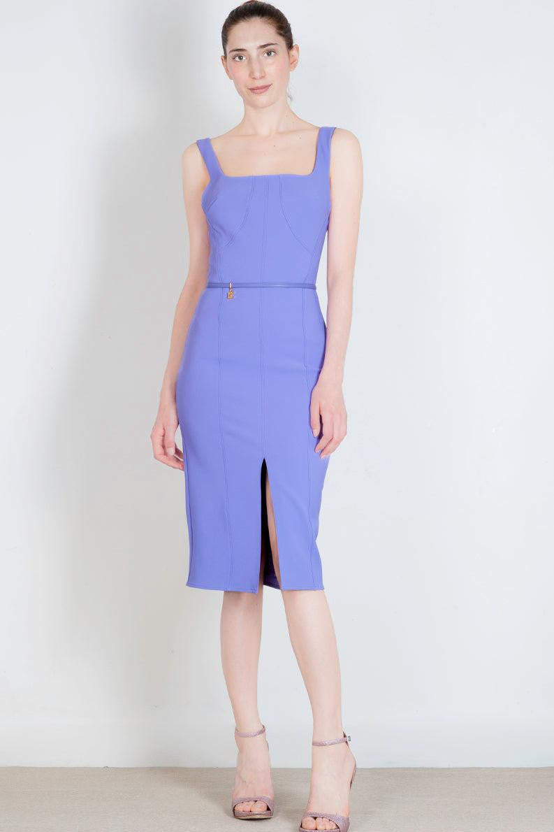 Elisabetta Franchi Abito Tubino Iris con Cintura