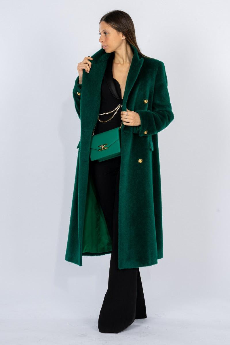 Rajasthan Tour Zara Donna Cappotti 2022 Lana Cappotto Verde Zara
