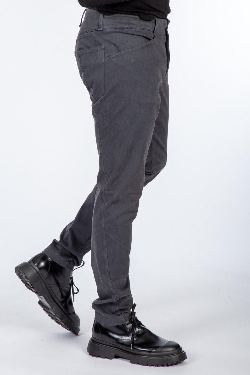 Pantalone Antracite Uomo su Progetto Seta