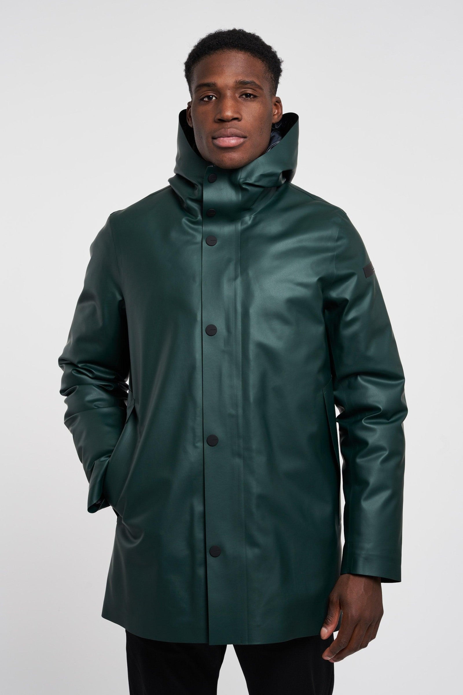 Parka Rubber Double su Progetto Seta