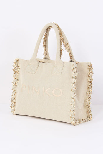 Shopping Canvas Beach Sabbia/gold - 5