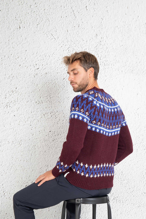 Pullover Jaquard Uomo - 1