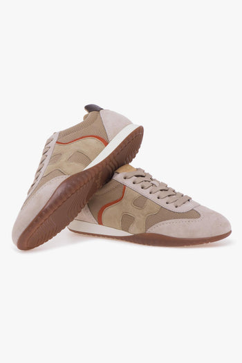 Sneaker Olympia-Z in camoscio e tessuto - 4