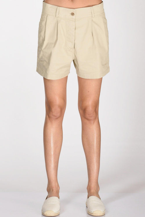 Short Beige Donna - 2