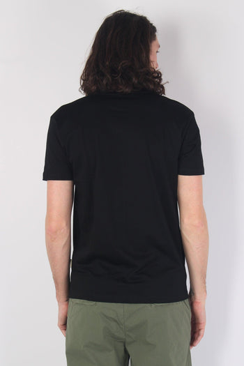 T-shirt Basica Cotone Black - 3