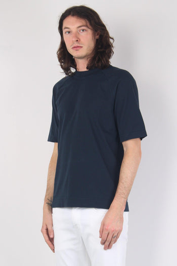 T-shirt Raglan Jersey Blu Navy - 6