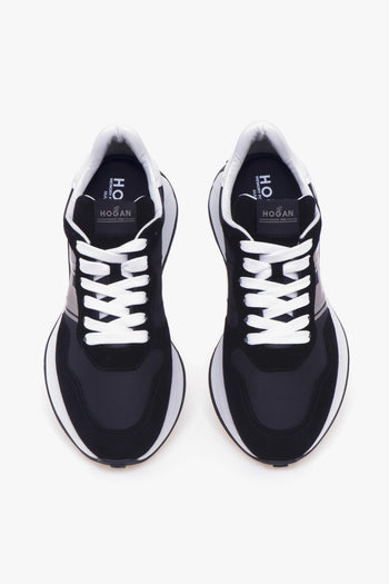 Sneaker H641 in camoscio e tessuto tecnico - 5