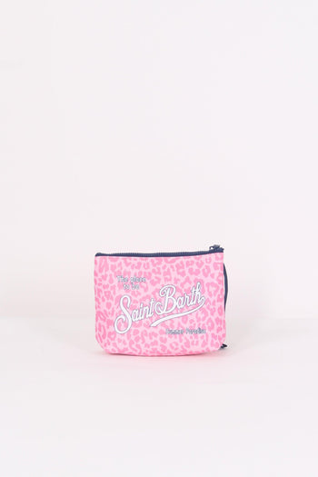 Pochette Fantasia Animalier Rosa/bianco - 3