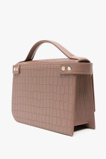 Borsa Ella Cayman Pelle Marrone - 3