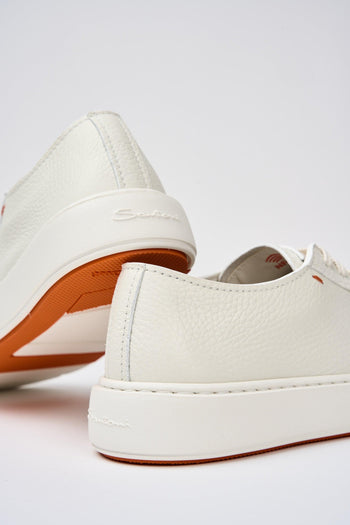 Sneaker in pelle bottalata - 5