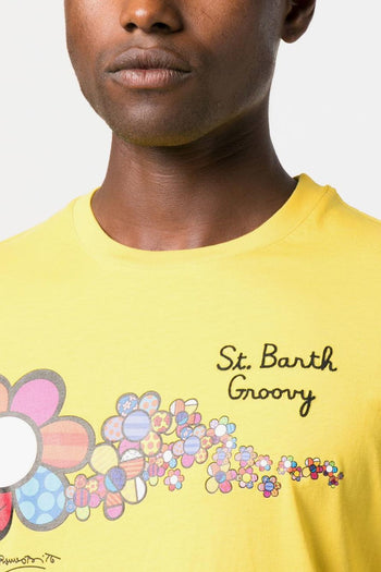 Saint Barth T-shirt Pattern Uomo - 5