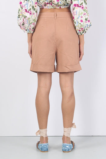 Short Misto Lino Pences Nude - 4