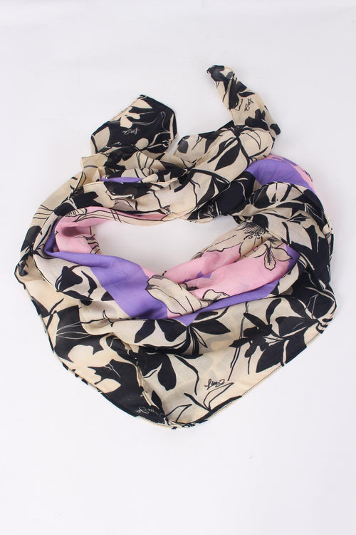 Foulard Stampa Flowers