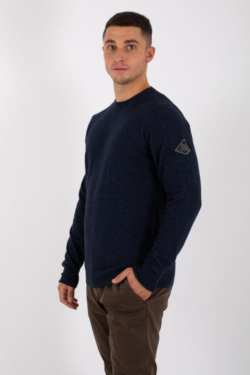 Pull G/c Wool & Cashmere Blu Uomo