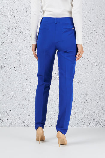 Chino Luxury Regular Weight Blu Donna - 4