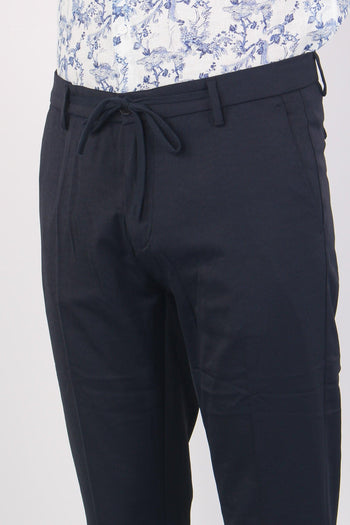 Pantalone Tessuto Tecnico Navy - 7
