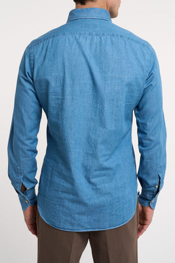 Camicia Azzurro Uomo - 4