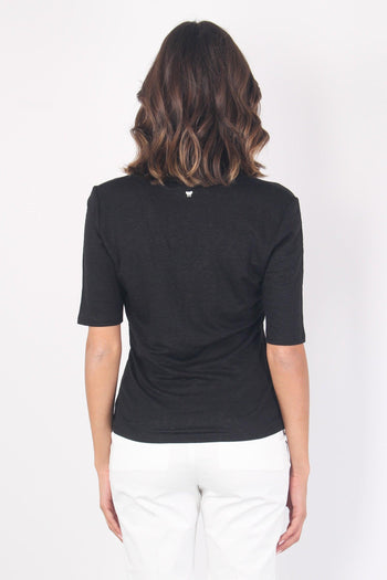 Brunate T-shirt Multilogo Ri Nero - 4