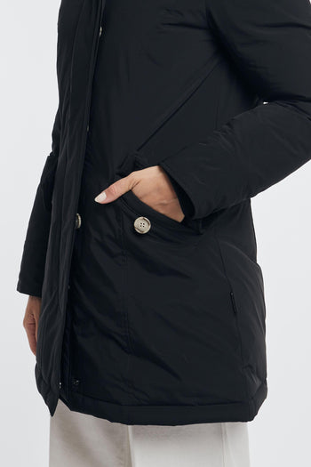 Luxury Arctic Parka Nero Donna - 7