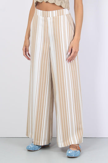 Pantalone Coulisse Riga Panna/beige - 7
