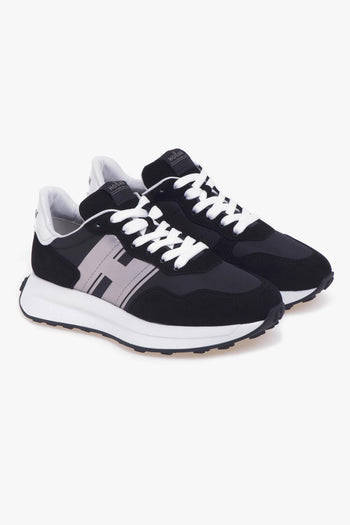 Sneaker H641 in camoscio e tessuto tecnico - 2