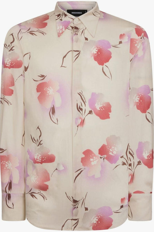 2 Camicia Multicolore Uomo Floreale