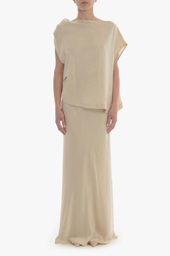 Top Marrone Donna smanicato - 3