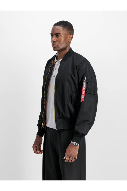 Industries Bomber Over Nylon Reversibile Nero Uomo