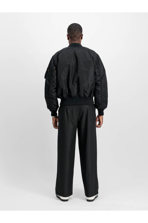 Industries Bomber Over Nylon Reversibile Nero Uomo - 2