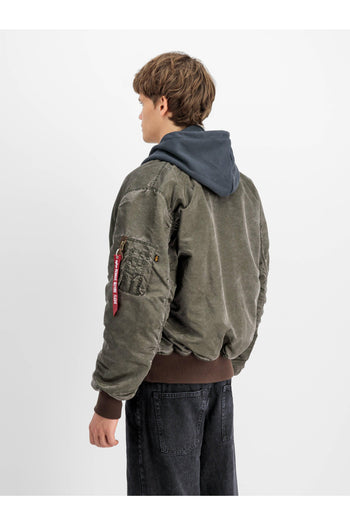 Industries Bomber Over Effetto Cangiante Unisex - 3