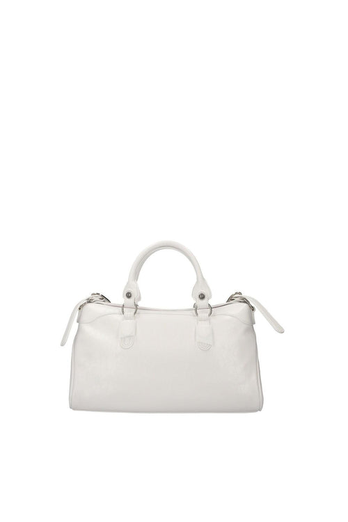 M Satchel Bauletto Ecopelle Bianco Donna