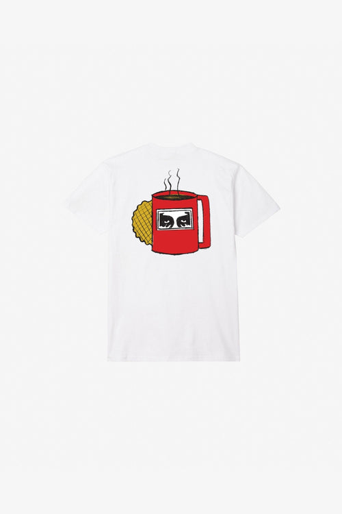 Coffee Cup Tee Bianco Uomo - 2