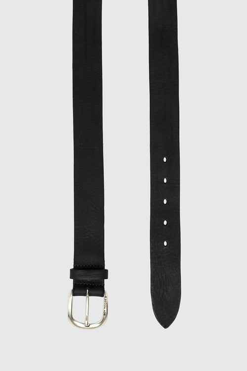 Belt Roy Leather Nero Uomo - 2