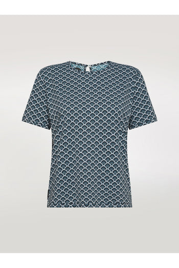 Shirty Stretch Blu Donna - 4