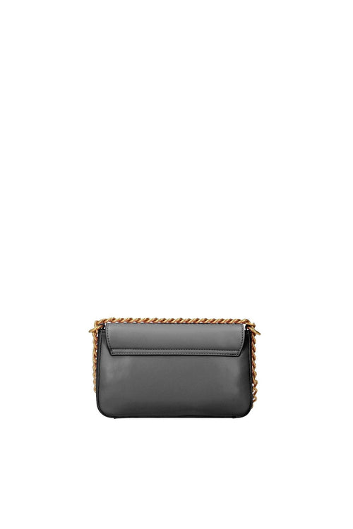 S Crossbody Con Patta Logo Nero Donna - 2