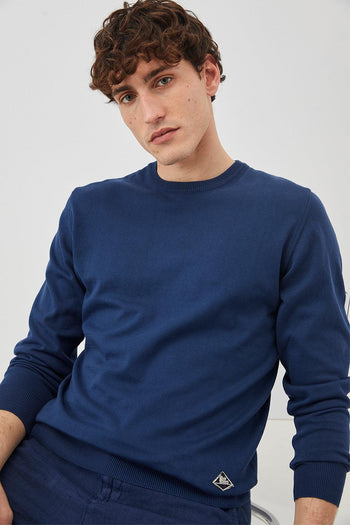 Crew 4 Season Pull Blu Uomo - 3