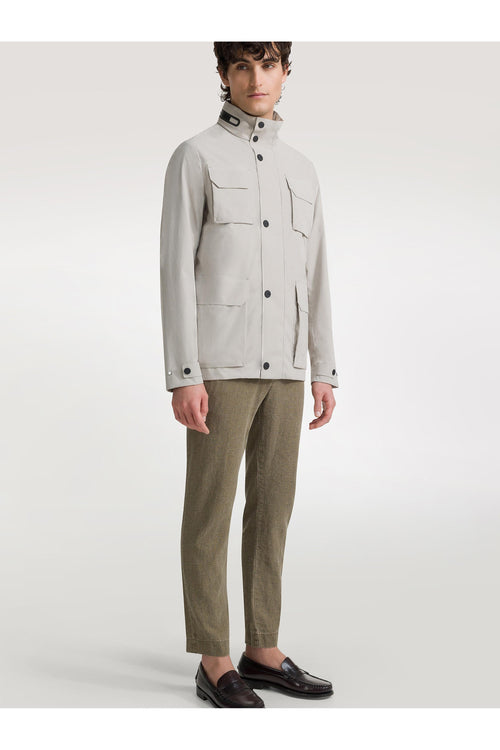 New Walk Field Jkt Bianco Uomo