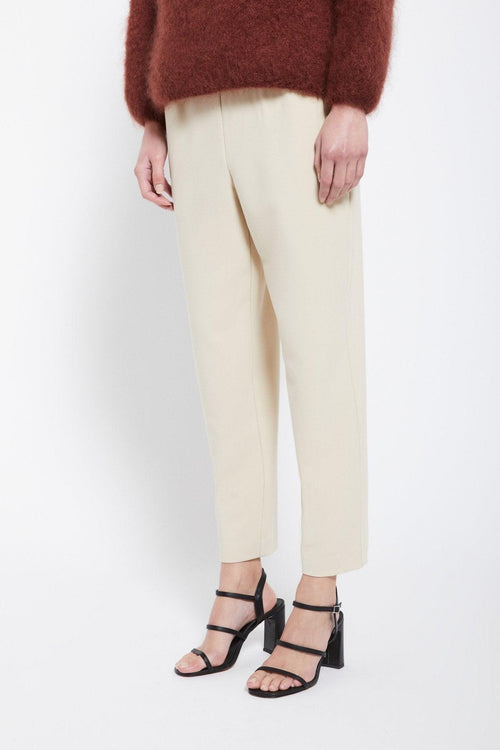 Pantalone Elastico Cinzia Beige Donna - 2