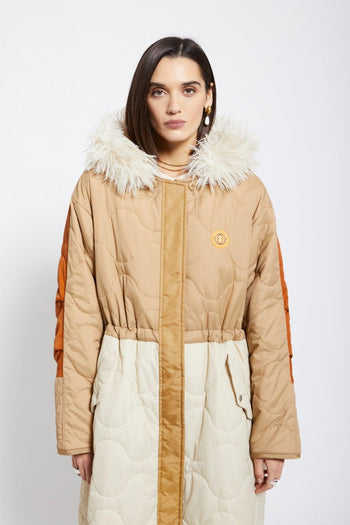 Parka Collo Ecopelliccia Donna - 3