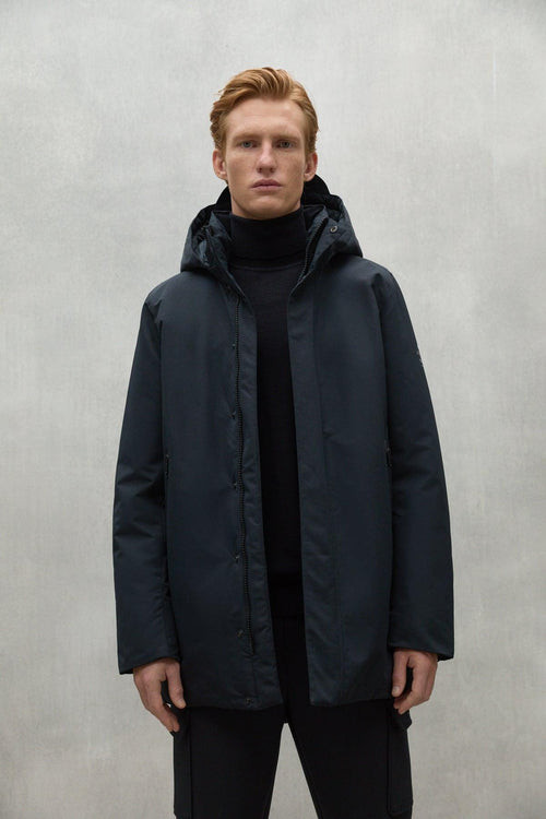 Cappotto Tess. Tecnico 3/4 Nero Uomo - 2