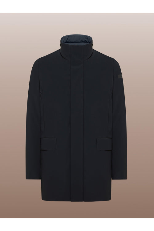 Winter Rain Coat Blu Uomo