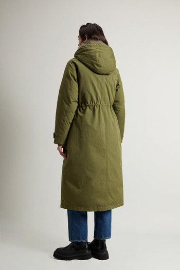 Arctic Long Parka Verde Donna - 3