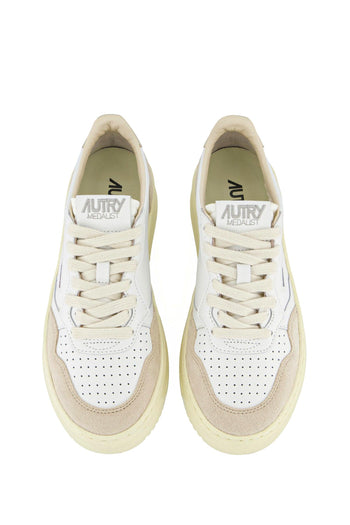 Sneakers Bianco e Oro - 5