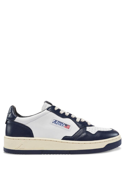 Sneakers Pelle/Tessuto Bianco