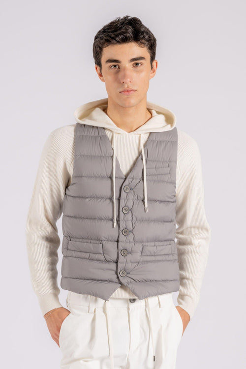 Giaccone Gilet Poliammide Grigio - 2