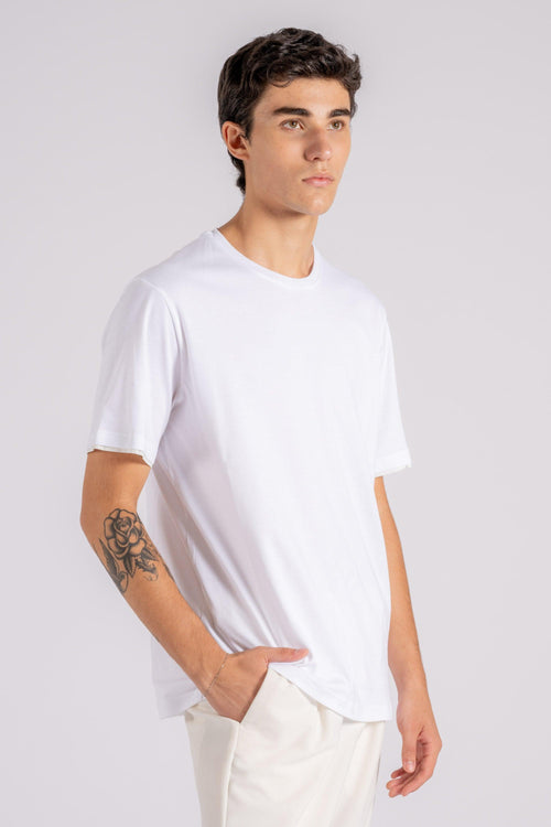 T-Shirt Cotone Bianco - 2