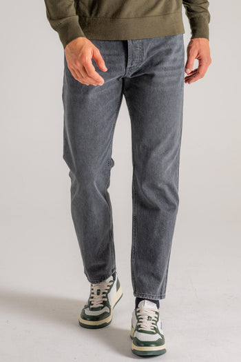 Jeans Musso Regular Nero Uomo - 3