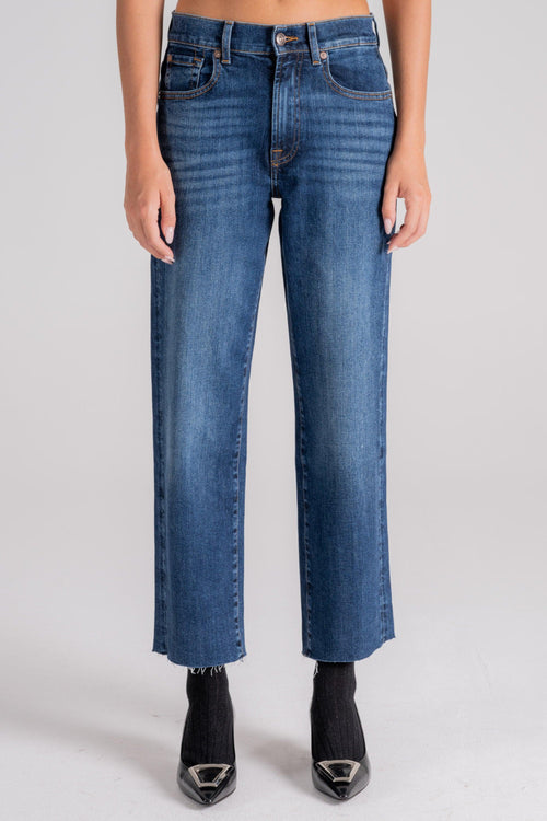 Jeans Modern Straight Blu Donna